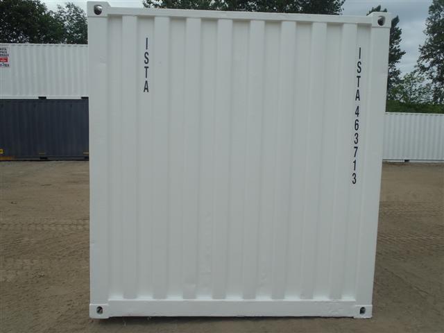 15' Steel Storage Container head end